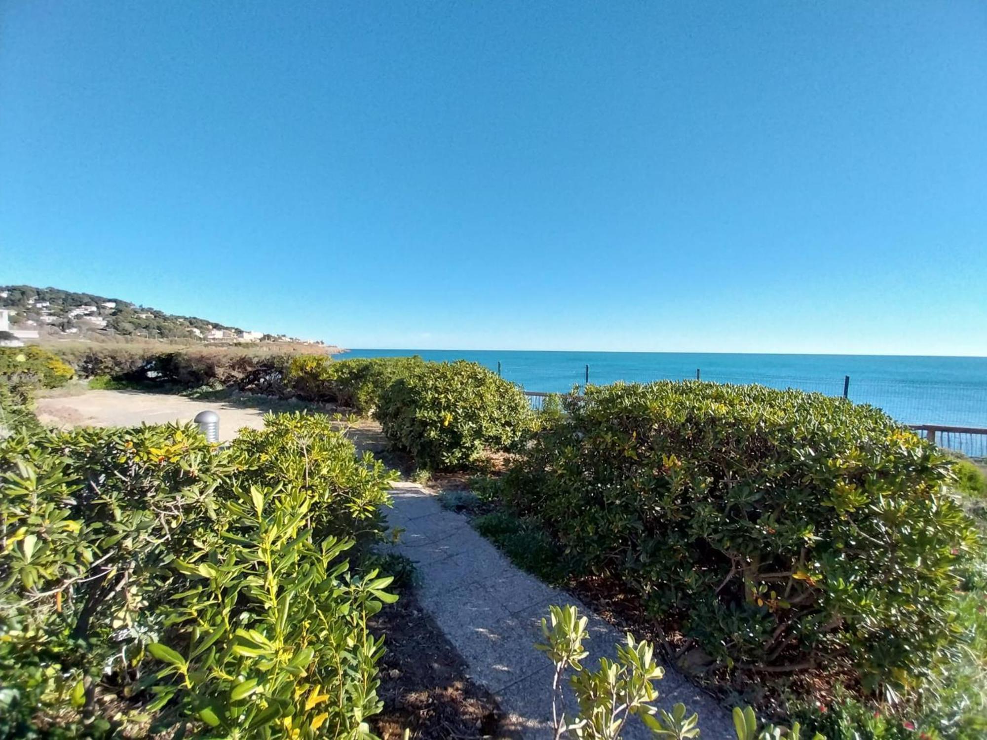 40 M², 1Ere Ligne Mer, Dernier Etage Avec Ascenseur Sète Kültér fotó