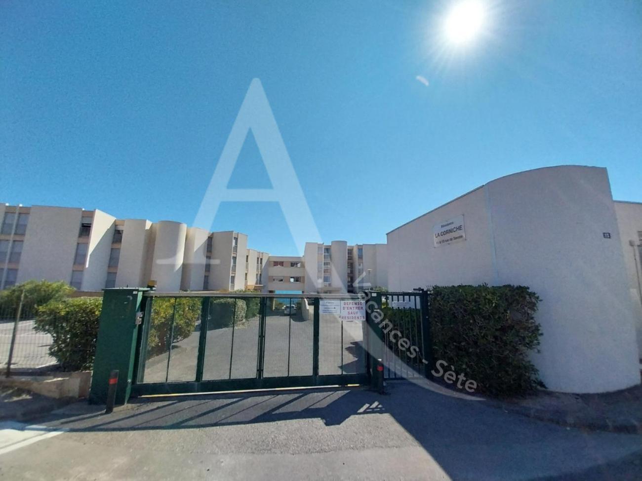 40 M², 1Ere Ligne Mer, Dernier Etage Avec Ascenseur Sète Kültér fotó